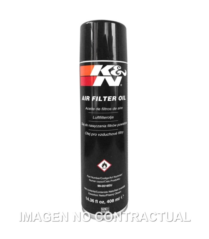 ACEITE PARA FILTRO AIRE K&N AEROSOL 14,36 OZ 408ML