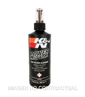 LIMPIADOR PARA FILTRO AIRE K&N PULVERIZADOR 12 OZ