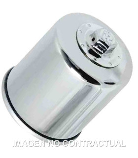 Filtro aceite K&N Cromado Honda 600