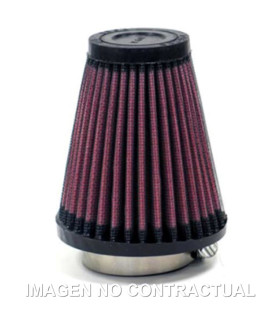 Filtro Potencia K&N Universal D. INT 43 MM RECTOS (2UNI)