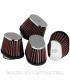 Filtros de Potencia K&N Ovales Cromados D.51 mm