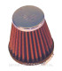Filtro PTT K&N cónico cromado D interior 40 mm