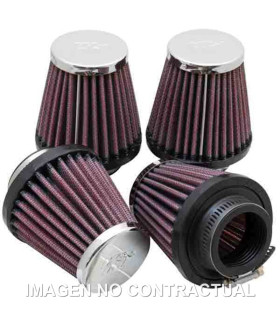 Filtros de Potencia K&N Universales Cromados