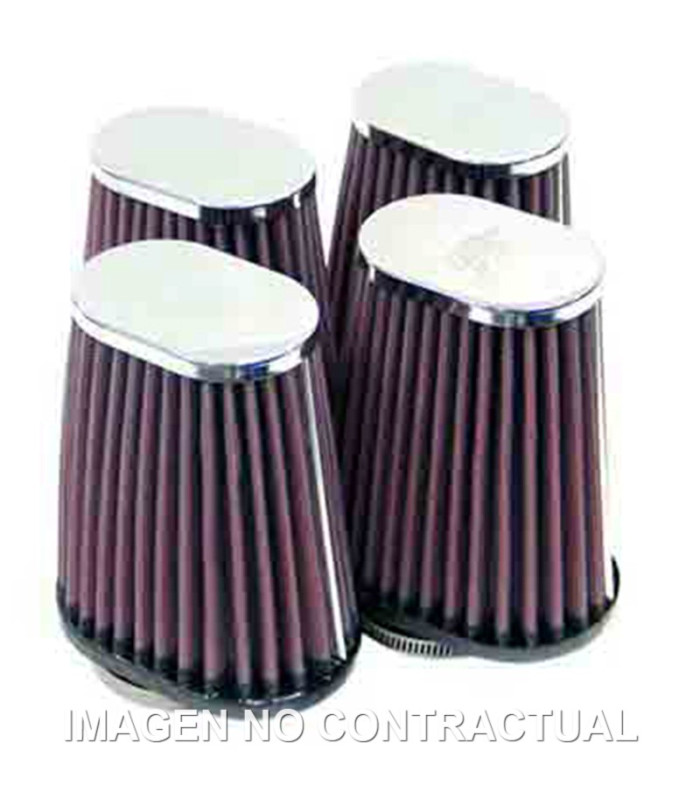 Filtro potencia K&N Cromado D. 51mm