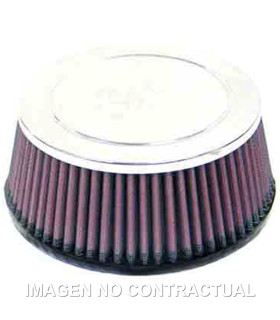 Filtro potencia K&N Cromado D. 98mm Universal