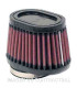 Filtro aire K&N Universal de goma 2-1/8'FLG,4'X3' TPR/OV