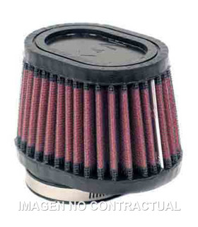 Filtro aire K&N Universal de goma 2-1/8'FLG,4'X3' TPR/OV