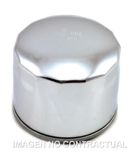 Filtro aceite Meiwa Harley Davidson (cromado)