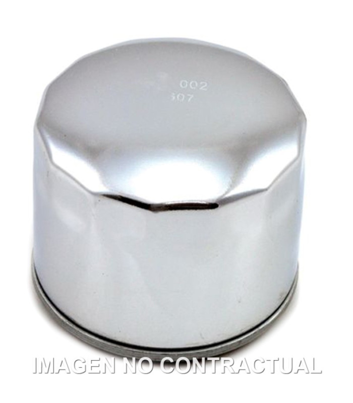 Filtro aceite Meiwa Harley Davidson (cromado)