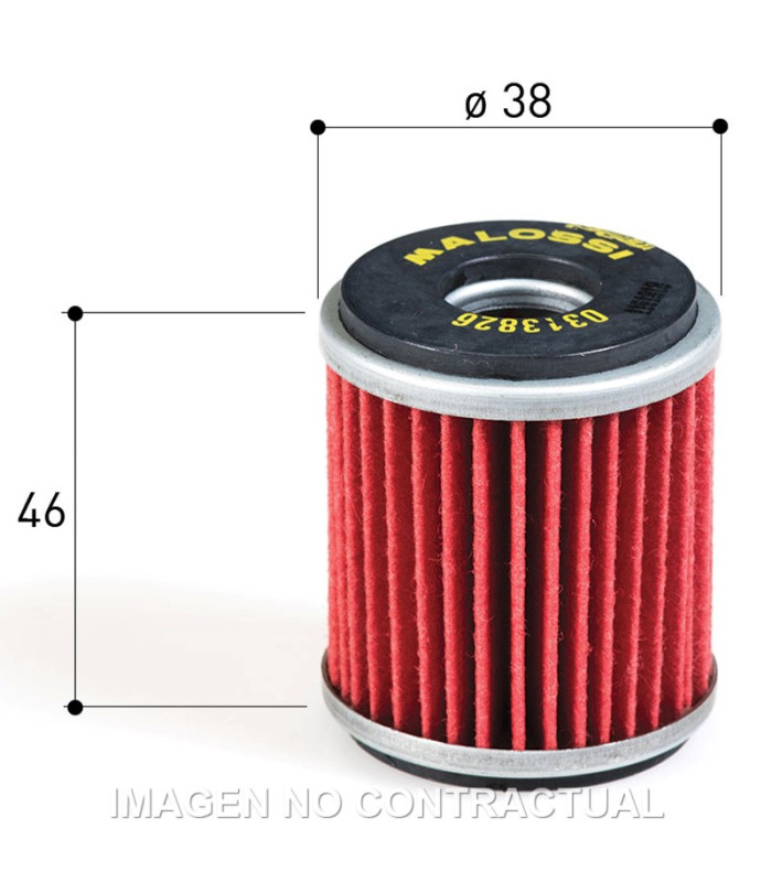 Filtro Aceite Malossi Yamaha X-Max 125/ X-City 125