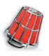 Filtro Aire C/Caja Cromada Carburador PHBL Jog