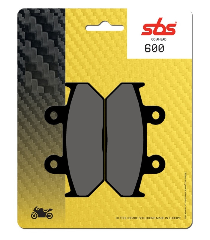 Pastilla de freno SBS P600-LF