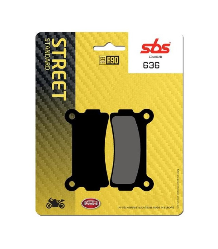 Pastilla de freno SBS P636-LF
