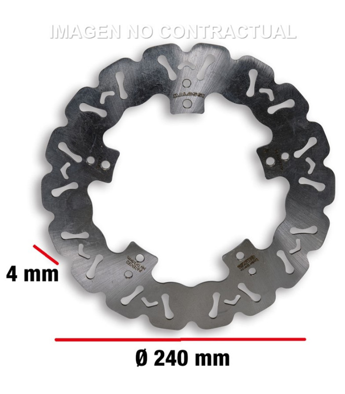 Disco Freno Malossi Whoop Disc Gilera DNA 50/180
