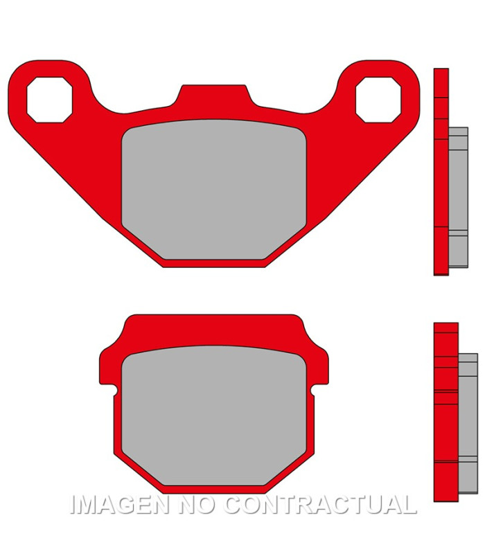 Pastilla Freno Malossi Brake Pads MHR Derbi Senda X Trem 50
