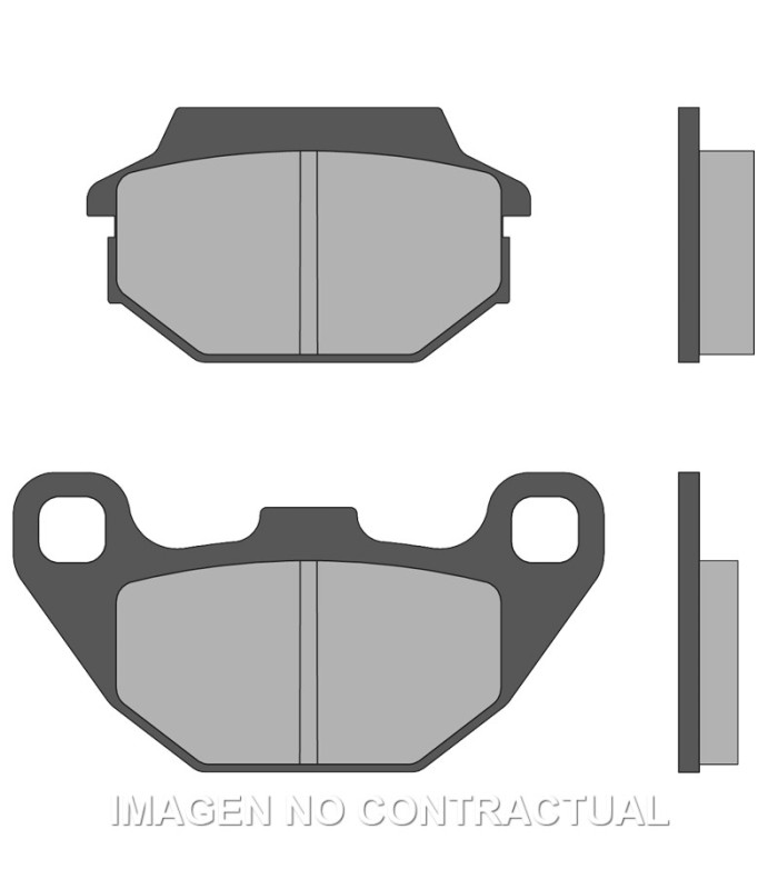 Pastilla Freno Malossi Brake Pads Kymco People 50