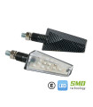INTERMITENTES CON LED LAMPA DUKE 12V CARBON