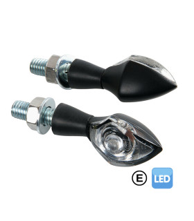 INTERMITENTES CON LED LAMPA PIXIA 12V NEGRO
