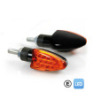 INTERMITENTES DE LED LAMPA ARROW 12V NEGRO