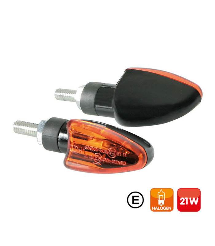 INTERMITENTES LAMPA ARROW HALO 21W NEGRO