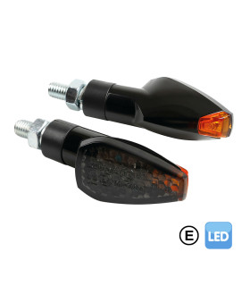 INTERMITENTES CON LED LAMPA TUAREG 12V NEGRO