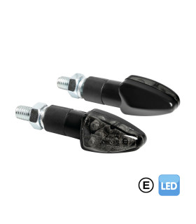 INTERMITENTES LAMPA ATOM 12V LED NEGRO