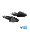 INTERMITENTES CON LED LAMPA ARROW-2 12V LED NEGRO