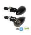 INTERMITENTES DE LED LAMPA DROP NEGRO