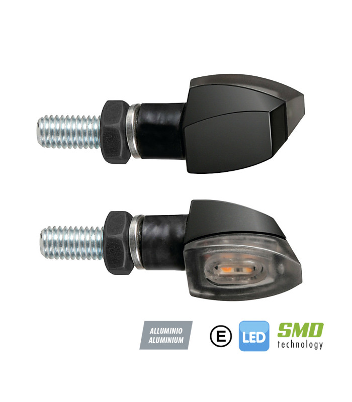 INTERMITENTES DE LED LAMPA VOLT NEGRO