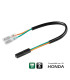 CONECTORES PARA INTERMITENTES LAMPA (2 UDS) COMPATIBLE PARA HONDA