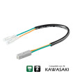 CONECTORES PARA INTERMITENTES LAMPA (2 UDS) COMPATIBLE PARA KAWASAKI