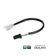 CONECTORES PARA INTERMITENTES LAMPA (2 UDS) COMPATIBLE PARA DUCATI (TYPE 2)