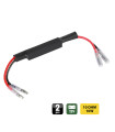 RESISTENCIAS PRECABLEADAS LAMPA CON CONECTORES RÁPIDOS 12V 10 OHM 10 W (2 UND.)
