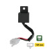 INTERMITENCIA ELECTRÓNICA LAMPA FLASHER 2 PIN PLUG & PLAY 12V 10A