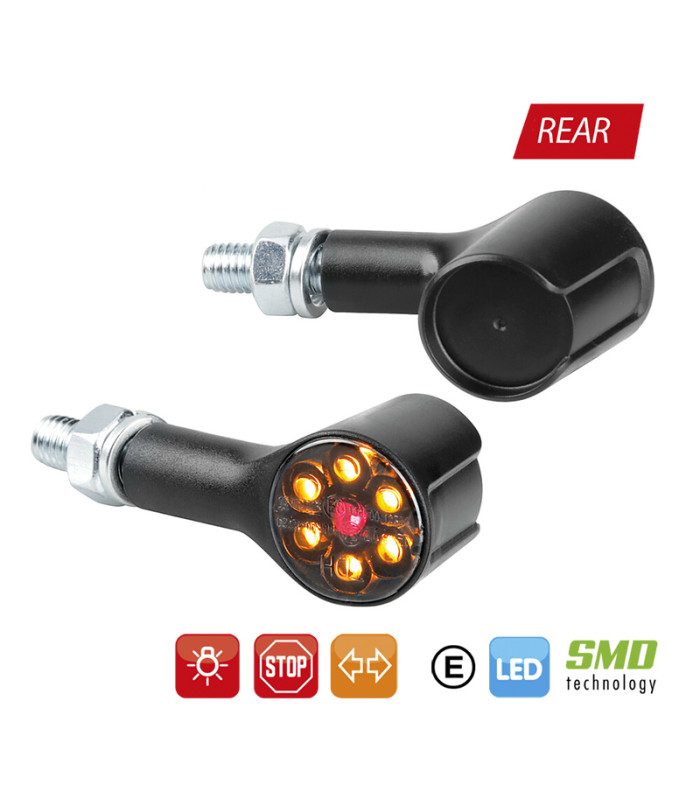 INTERMITENTES DE LED Y LUZ DE POSICIÓN/FRENO TRASERAS LAMPA MAGNIFIER 12V