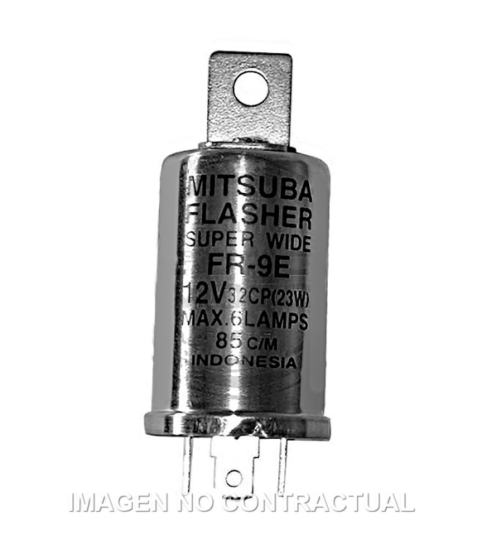 Intermitencia Electrónica 12V / 15-138W 3 Fastoms Universal