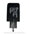 Intermitencia Electrónica LED CC 12V / 1-100W 3 Terminales