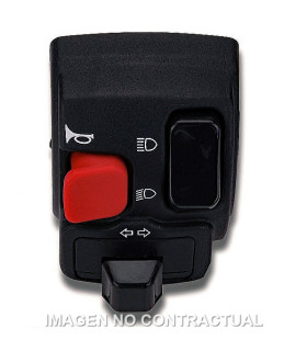 Pulsador Domino Luces / Claxon / Intermitentes