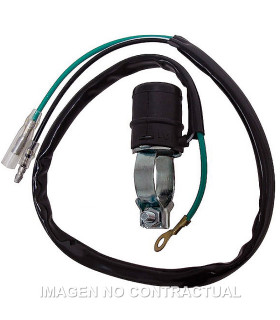 Pulsador paro motor impermeable. Honda CR80-85-125-250-450-500 Con cable y conector