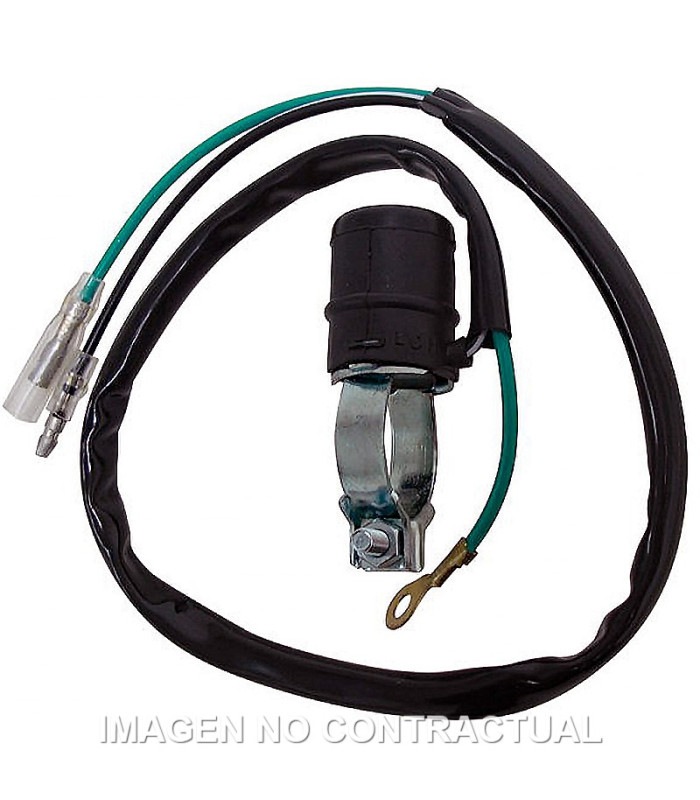 Pulsador paro motor impermeable. Honda CR80-85-125-250-450-500 Con cable y conector