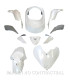 KIT PLASTICOS HERT HONDA SH 125-150 BLANCO