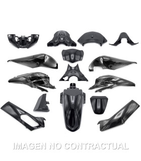 KIT PLASTICOS HERT HONDA PCX 125 15 PZAS NEGRO NIGHTSTAR PERLADO