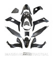 KIT PLASTICOS HERT HONDA PCX 125 14 PIEZAS NEGRO