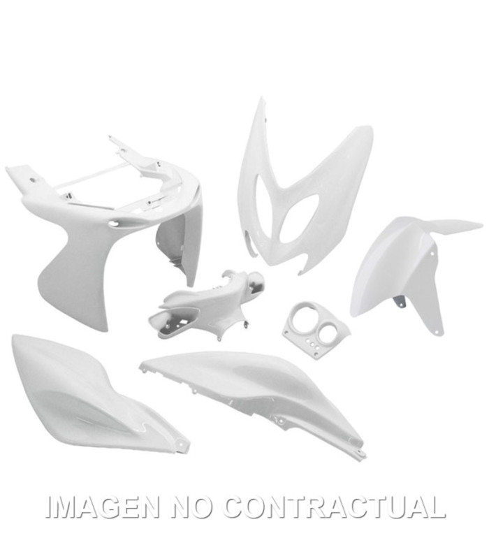 KIT PLASTICOS HERT YAMAHA AEROX BLANCO BRILLO