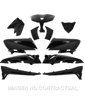 KIT PLASTICOS HERT YAMAHA T-MAX 530 NEGRO