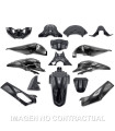 KIT PLASTICOS HERT HONDA PCX 125 NEGRO BRILLO