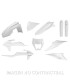 Kit completo de plásticos Polisport para KTM EXC/EXC-F (20/23) color blanco (enduro)