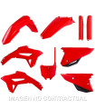 Kit completo de plásticos Polisport para Honda CRF450R(21/24)/CRF250R(22/24) color rojo (MX)