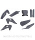 Kit completo de plásticos Polisport para Husqvarna TE/FE(20-23) color gris (MX)