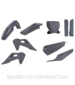 Kit completo de plásticos Polisport para Husqvarna TE/FE(20-23) color gris (MX)